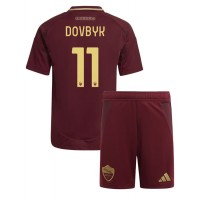 AS Roma Artem Dovbyk #11 Hemmadräkt Barn 2024-25 Kortärmad (+ Korta byxor)